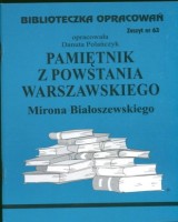 Biblioteczka Opracowań. Zeszyt nr 63. Pamiętnik z Powstania Warszawskiego Mirona Białoszewskiego