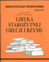 Liryka starożytnej Grecji i Rzymu. Zeszyt nr 89