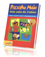 Pszczółka Maja. Wiele zadań dla 3-latków. Szukanie. Łączenie. Liczenie. Przyporządkowanie