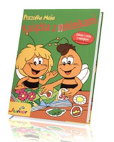 Pszczółka Maja. Książka z naklejkami. Zabawa i nauka z naklejkami. Dla dzieci od 4 roku życia