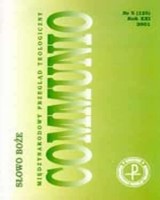 Communio nr 5/2001. Słowo Boże