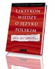 Leksykon wiedzy o języku polskim - okładka książki