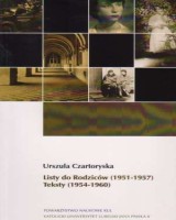 Listy do Rodziców (1951-1957). Teksty (1954-1960)