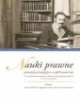 Nauki prawne pomiędzy tradycją - okładka książki