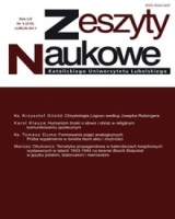 Zeszyty Naukowe KUL 4/2011