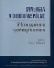 Synergia a dobro wspólne. wybrane - okładka książki