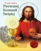 Pamiątka Pierwszej Komunii Świętej (z krzyżykiem)