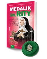 Medalik św. Rity