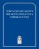 Horyzont religijny polskiej literatury - okładka książki