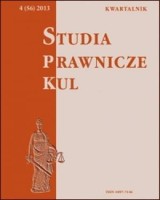 Studia prawnicze KUL, 4(56)/2013