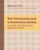 Nurt historycznoprawny w kanonistyce - okładka książki