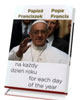 Papież Franciszek na każdy dzień - okładka książki