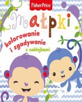 Fisher Price. Kolorowanka podłogowa Małpki
