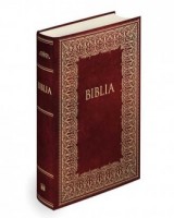 Biblia domowa złocony brzeg bez obwoluty