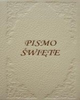 Biblia Tysiąclecia - oazowa, biała, panigatory, futerał