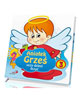 Aniołek Grześ uczy dzieci liczyć - okładka książki