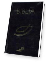 Biblia z rybką z suwakiem - czarna