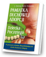 Pamiątka Duchowej Adopcji Dziecka Poczętego (+ różaniec)