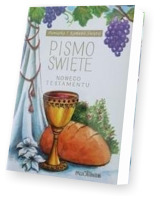 Pismo Święte - NT duże (komunia, winogrono)