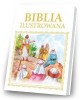 Biblia ilustrowana (biało-złota) - okładka książki