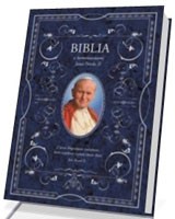 Biblia z komentarzami Jana Pawła II [srebrna]