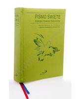 Pismo Święte Starego i Nowego Testamentu [kolor zielony z paginatorami]