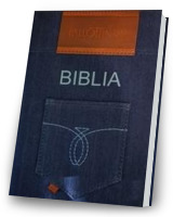 Biblia Tysiąclecia - format oazowy (jeans futerał)