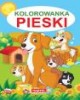 Kolorowanka Pieski - okładka książki