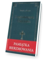 O naśladowniu Chrystusa. Pamiątka Bierzmowania (granatowa)