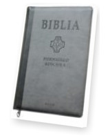 Biblia pierwszego Kościoła z paginatorami (szara)