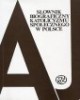 Słownik biograficzny katolicyzmu - okładka książki