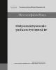 Odpamiętywanie polsko-żydowskie - okładka książki