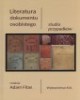Literatura dokumentu osobistego. - okładka książki