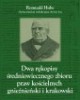 Dwa rękopisy średniowiecznego zbioru - okładka książki