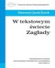 W tekstowym świecie Zagłady - okładka książki
