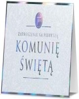 Zaproszenie Komunia (5szt)