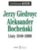 Listy 1940-2000 - okładka książki