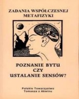 Zadania współczesnej metafizyki. Poznanie bytu czy ustalanie Sensów?