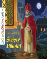 Do kolorowania - Święty Mikołaj