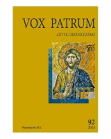 Vox Patrum. Tom 92. Antyk chrześcijański