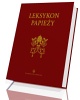 Leksykon papieży - okładka książki
