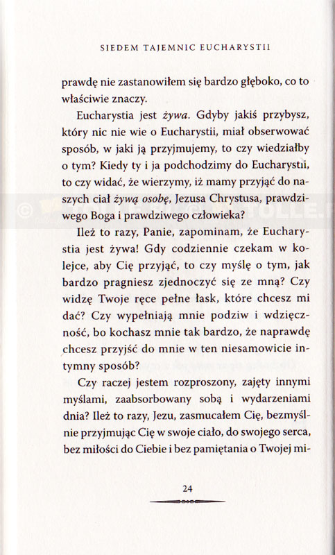7 tajemnic Eucharystii - Klub Książki Tolle.pl