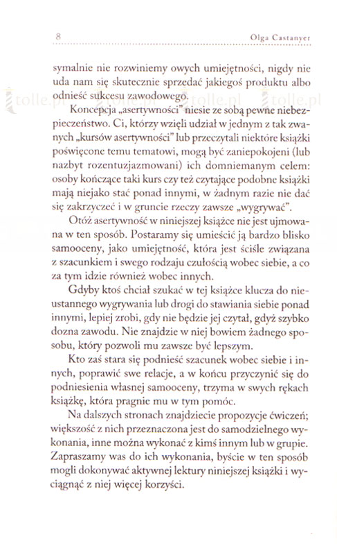 Asertywność. Jak docenić samego siebie? - Klub Książki Tolle.pl