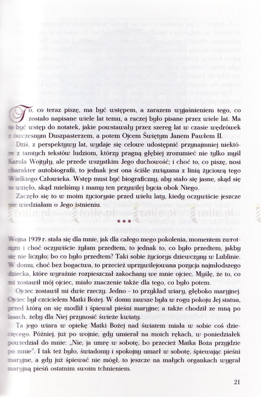 Beskidzkie rekolekcje. Dzieje przyjaźni księdza Karola Wojtyły z rodziną Półtawskich - Klub Książki Tolle.pl