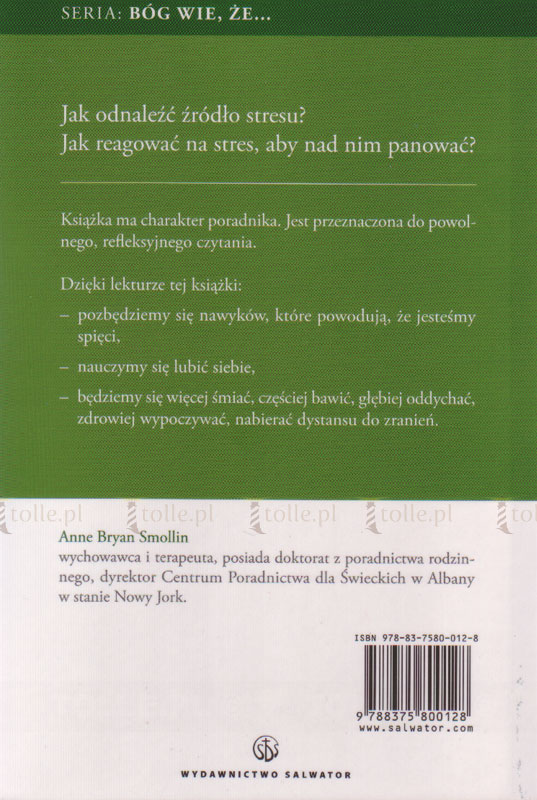 Bóg wie, że jesteś zestresowany - Klub Książki Tolle.pl