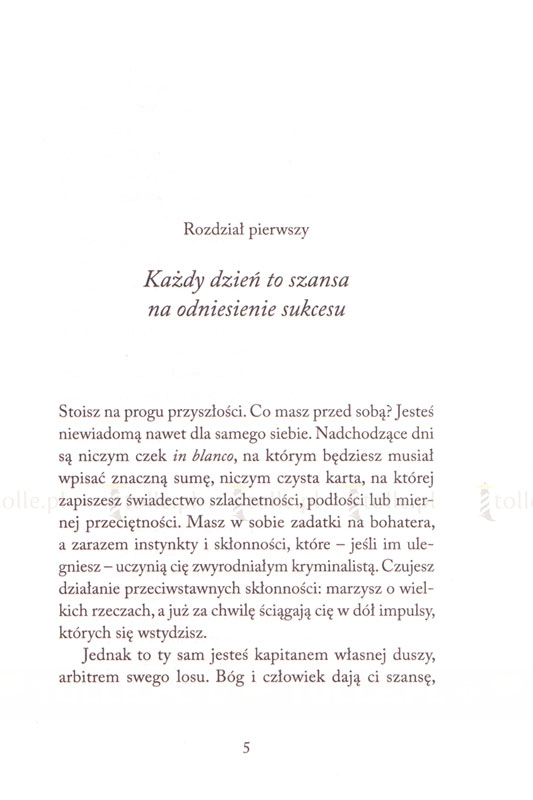 Charakter i sukces. Jak osiągnąć trwałe szczęście i powodzenie w życiu - Klub Książki Tolle.pl