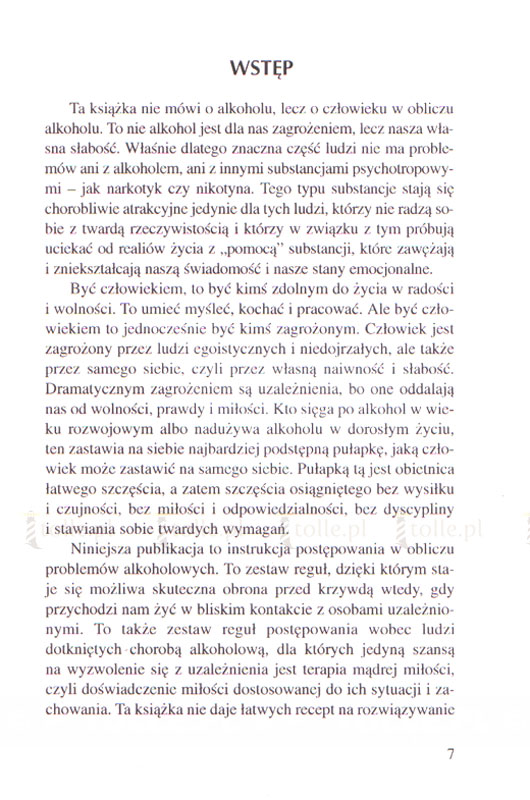 Zagrożeni alkoholem, chronieni miłością - Klub Książki Tolle.pl