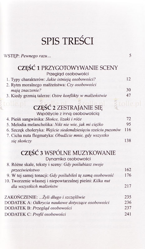 Osobowość plus dla małżeństw. Jak zrozumieć siebie i osobę, którą kochasz - Klub Książki Tolle.pl