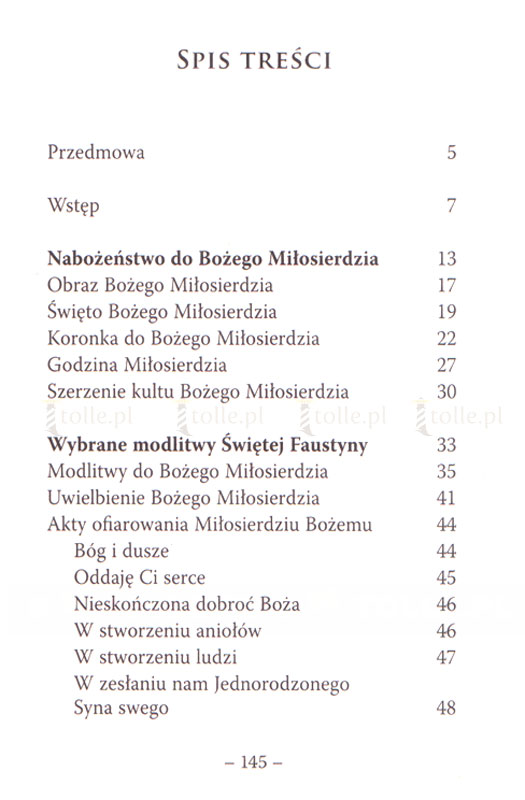Modlitewnik do Miłosierdzia Bożego. Jezu, ufam Tobie - Klub Książki Tolle.pl
