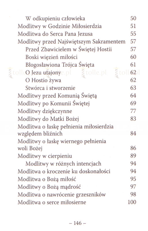 Modlitewnik do Miłosierdzia Bożego. Jezu, ufam Tobie - Klub Książki Tolle.pl
